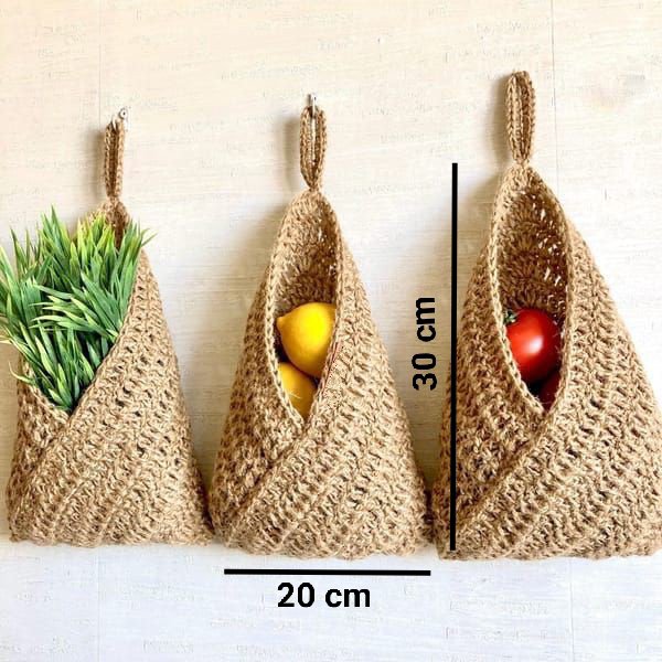 Hanging fruit basket (set of 3) - Image 3