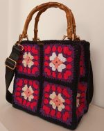 Granny Square Bag - PINK